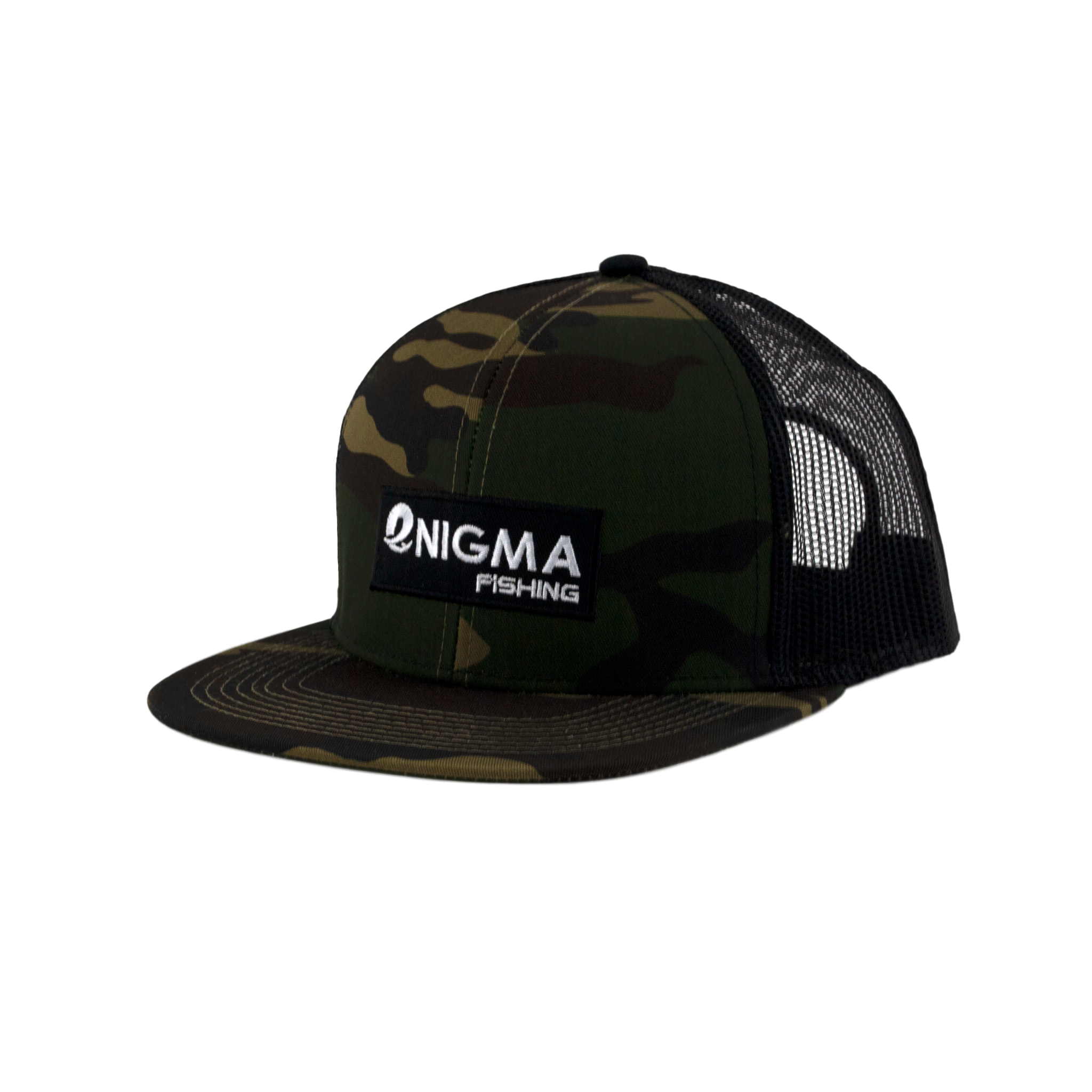 Enigma Fishing Patch Camo Snapback Hat